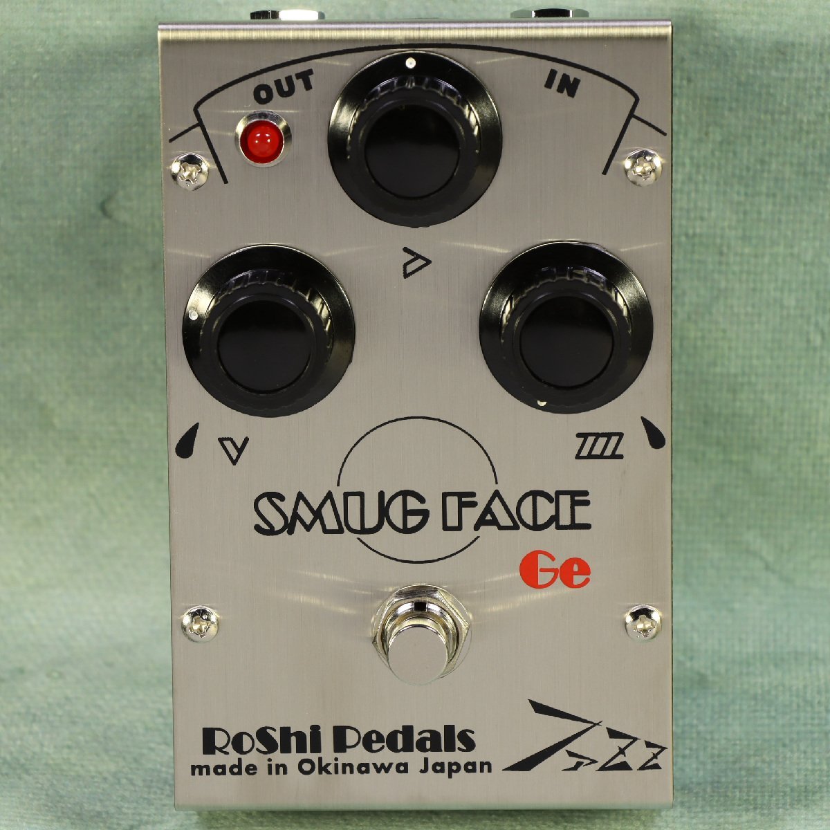 RoShi Pedals SMUG FACE Ge ファズ ゲルマニウム トランジスタ【心斎橋