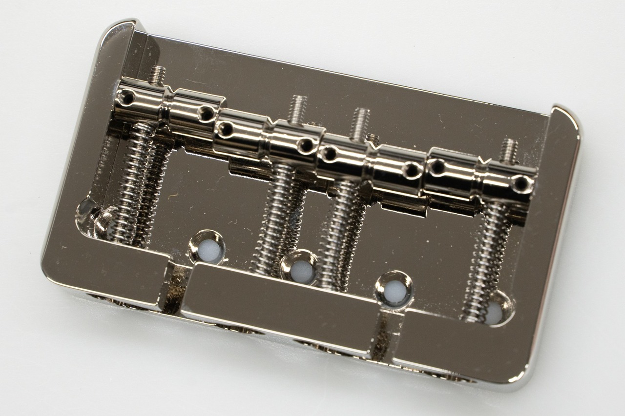 HIPSHOT 4 String B Style Bass Bridge Aluminium FM1 Nickel【GIB横浜