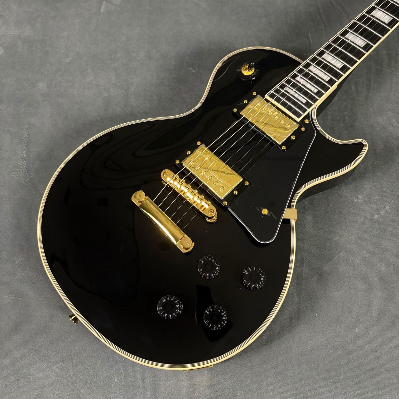 BUSKER'S BLC-500 BLK レスポールカスタム ステンレスフレット エレキ