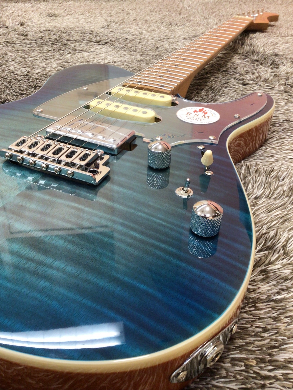 Bacchus TAC24AD-FMH RSM/M BLU-B【フレイムトップ!!】（新品特価/送料