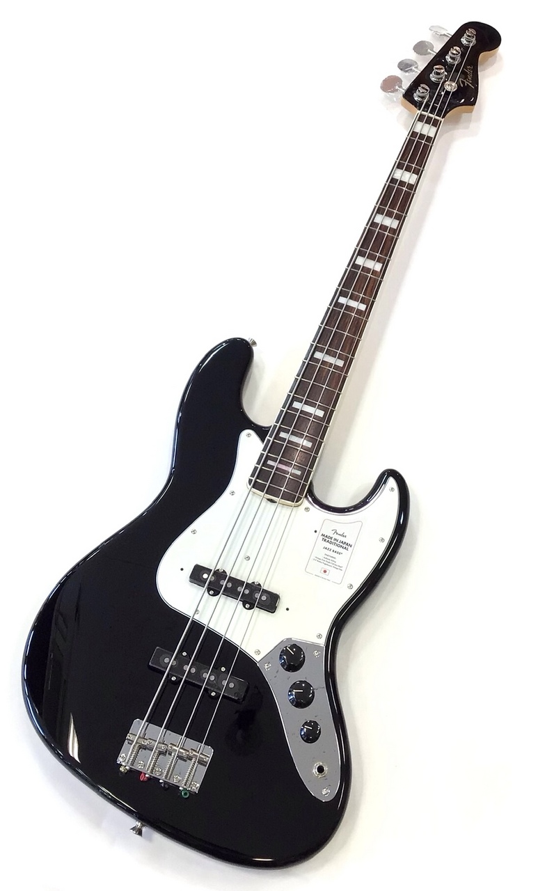 Fender Made in Japan Traditional Late 60s Jazz Bass Black