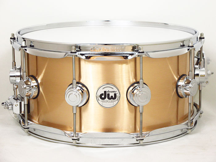 dw DRVZ6514SVC / Collector's Metal Snare / BRUSHED BRONZE（新品