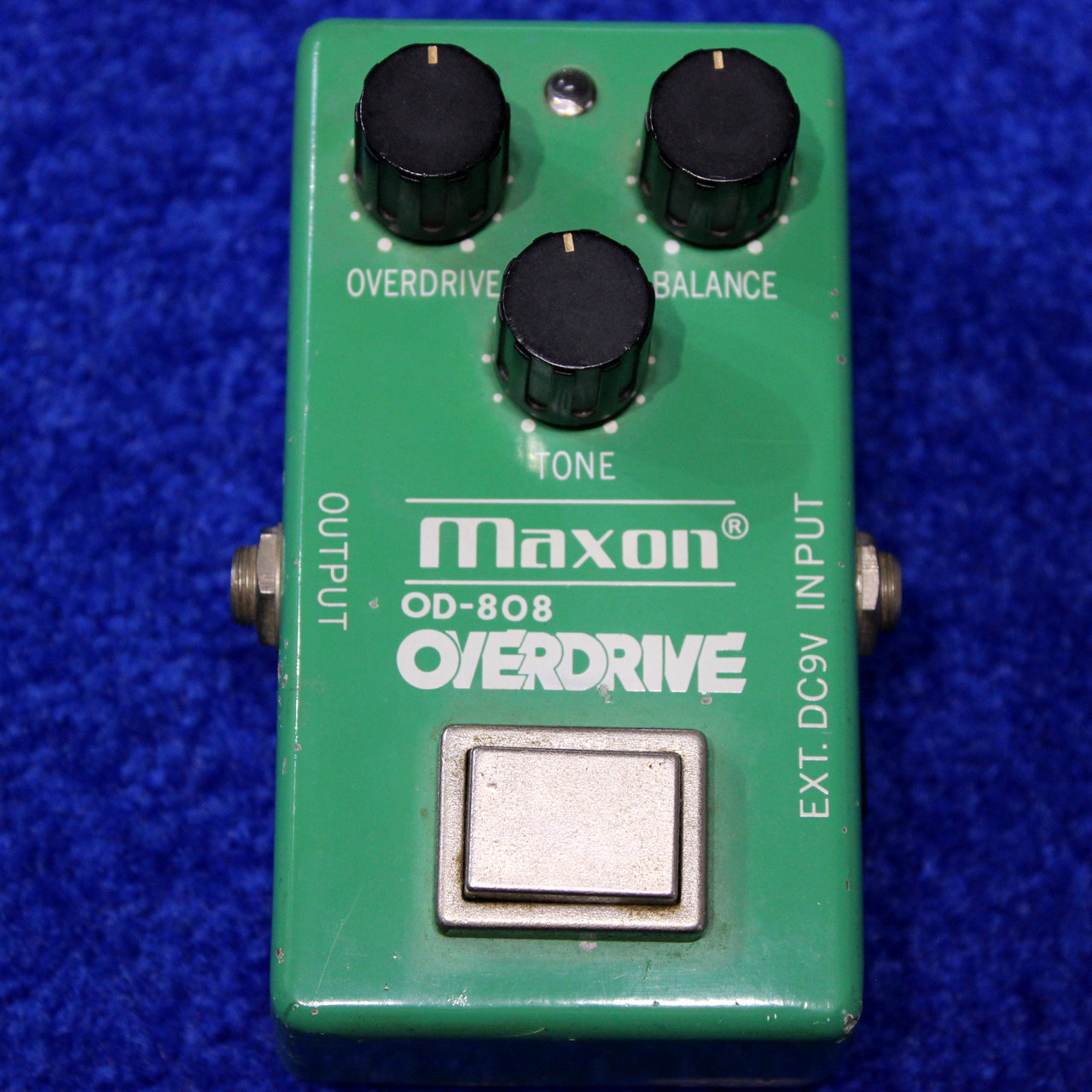 Maxon OD-808 (Narrow Case MC1458P Caramel Switch) です（ビンテージ
