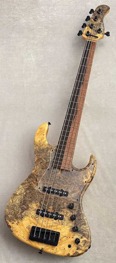 Wood Custom Guitars Vibe-5 -Buckeye Burl-【USED】（中古）【楽器