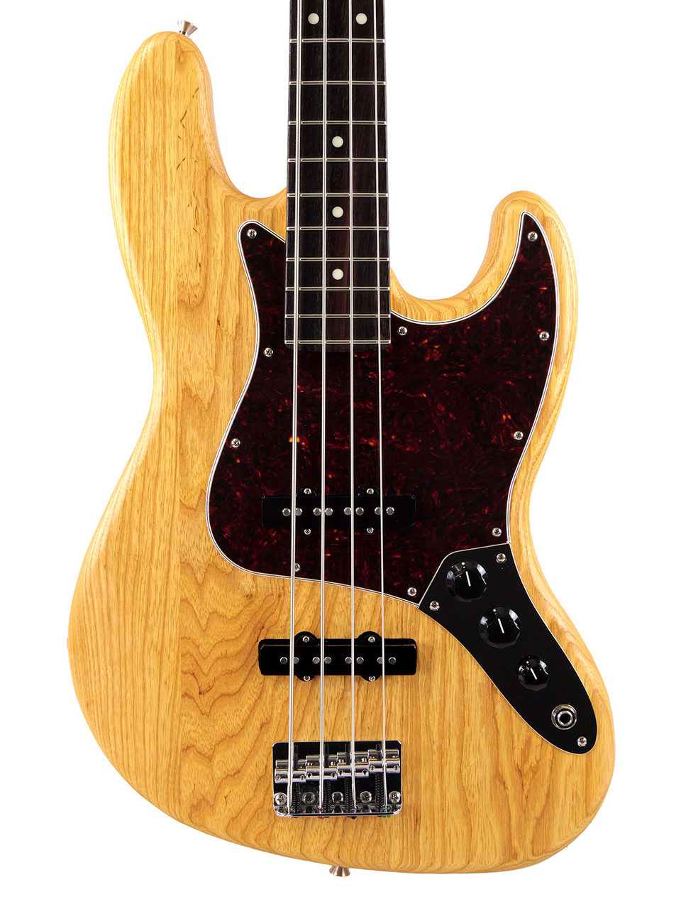Fender Made in Japan Limited Jazz Bass Raw Ash (Vintage Natural