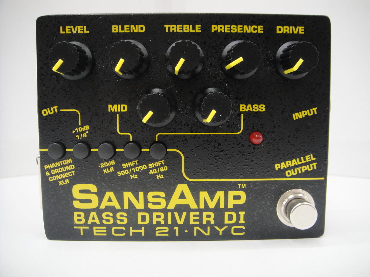 Tech 21 SansAmp Bass D DI 初期型 TECH21 NYC SANSAMP BASS D DI 初期