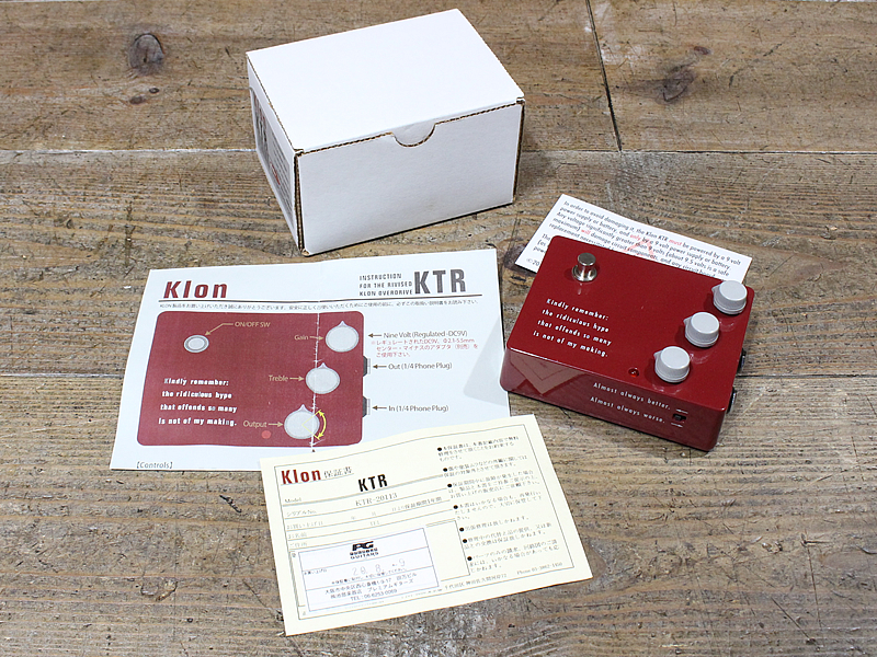 KLON KTR（中古）【楽器検索デジマート】