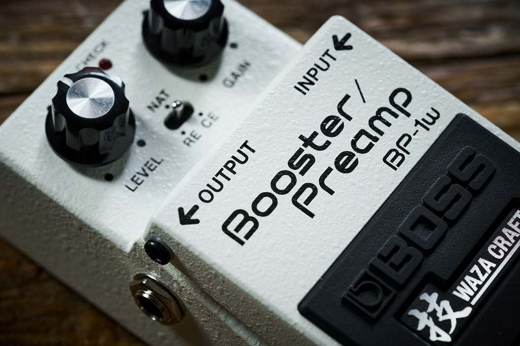 BOSS BP-1W Booster/Preamp ボス ブースター プリアンプ BP1W 技 WAZA