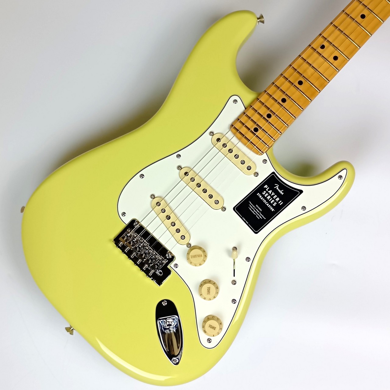Fender 【現物画像】Player II Stratocaster Hialeah Yellow エレキ