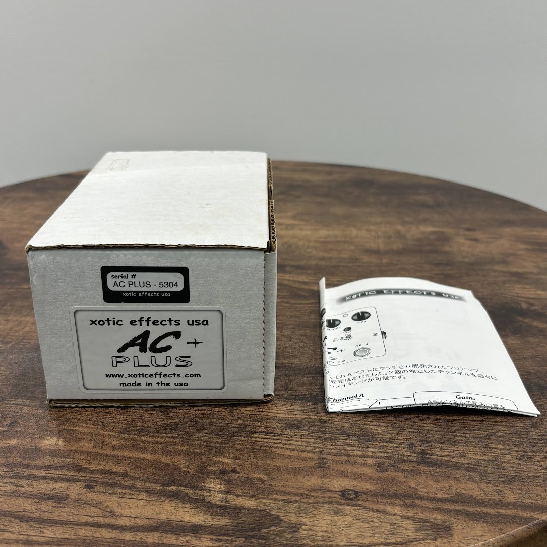 Xotic AC PLUS【現物画像】（中古/送料無料）【楽器検索デジマート】