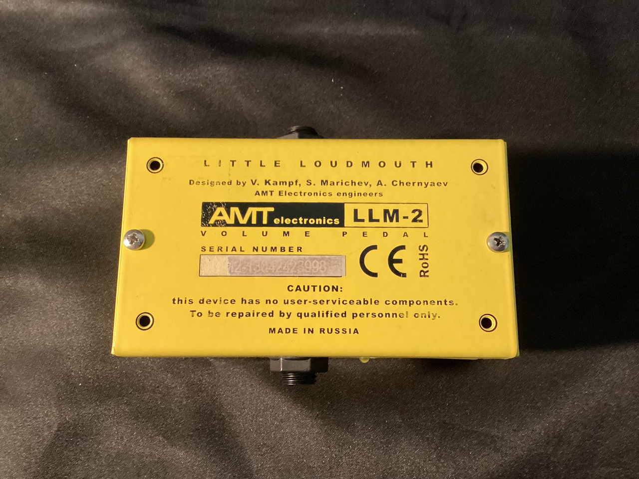 AMT ELECTRONICS LLM-2 (光学ボリュームペダル ブースト 音量調整
