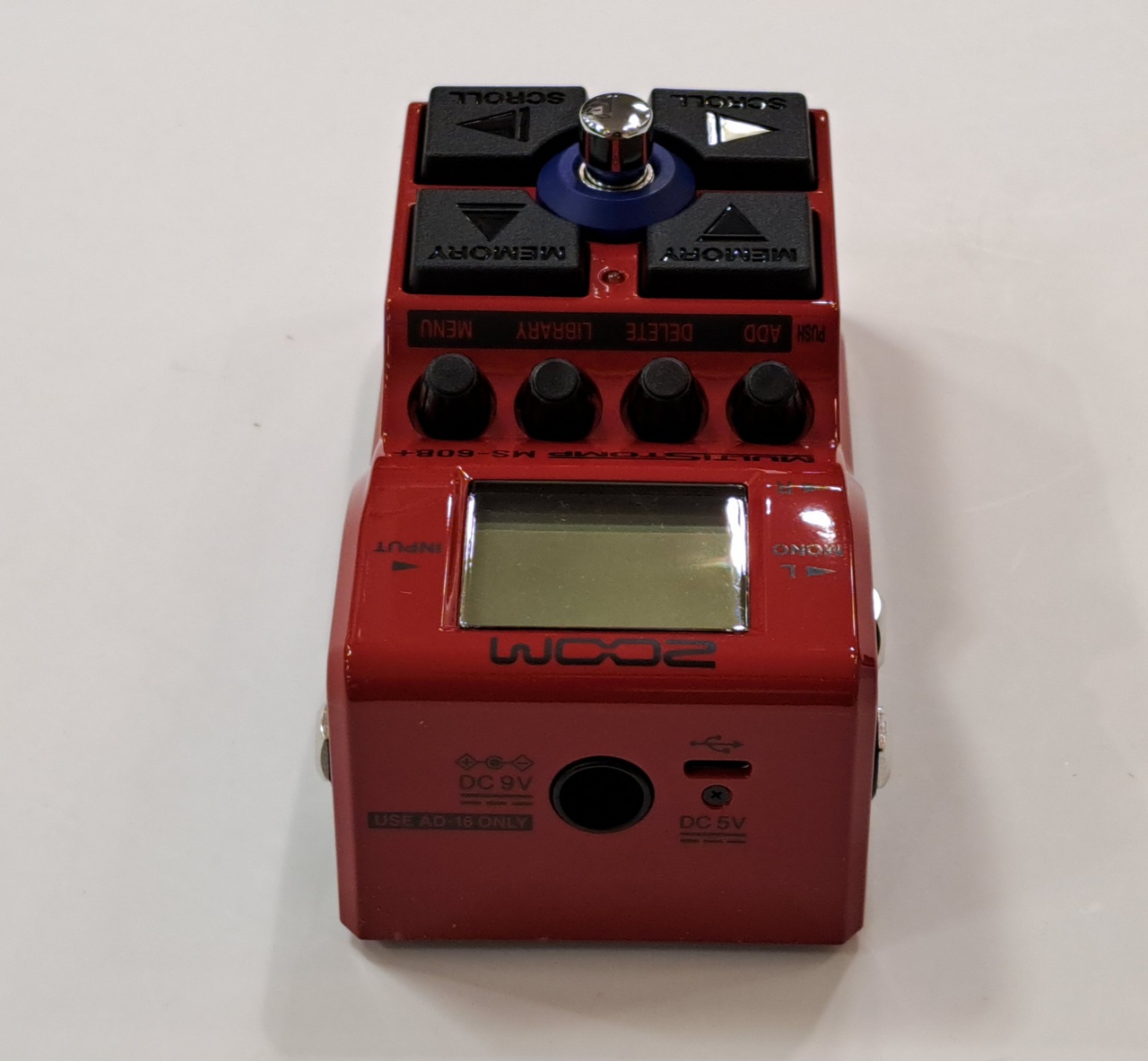 ZOOM ZOOM MS-60B+ -MULTISTOMP for Bassists-【ベース用マルチ