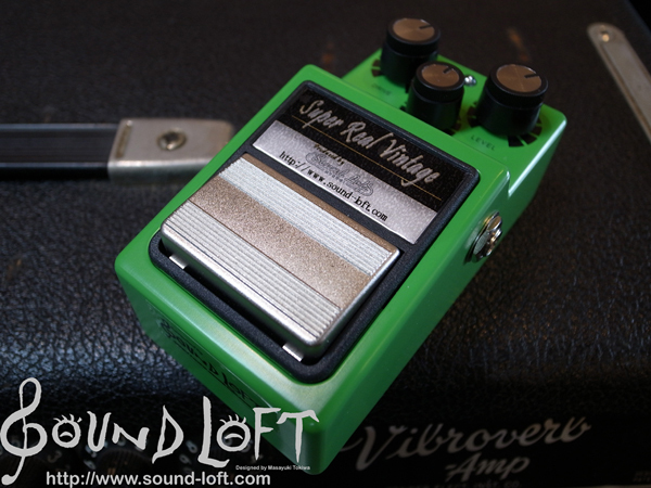 Ibanez TS9 Mod. to TS808 Super Real Vintage (ショップモディファイ