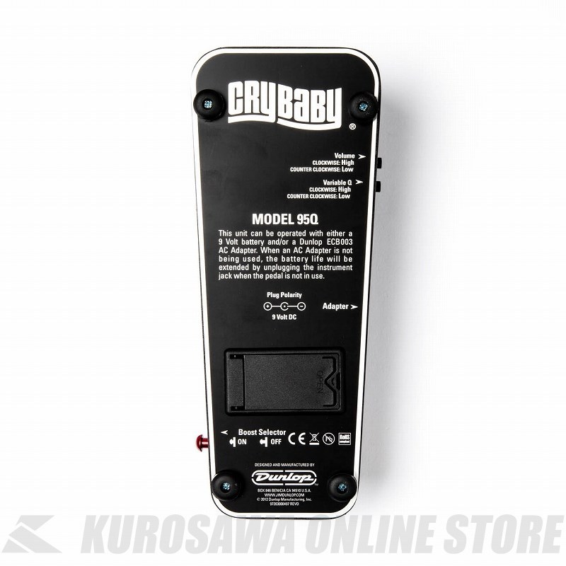 Jim Dunlop 95Q Cry Baby Wah（新品）【楽器検索デジマート】