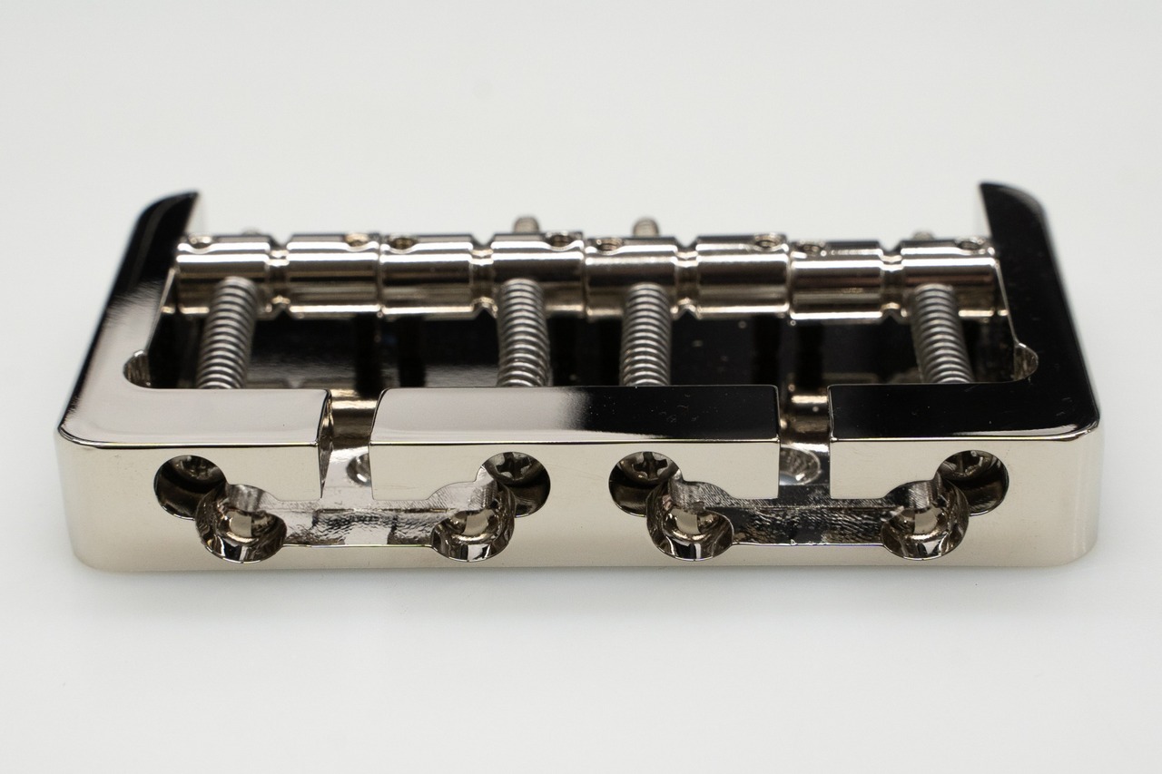 HIPSHOT 4 String B Style Bass Bridge Aluminium FM1 Nickel【GIB横浜