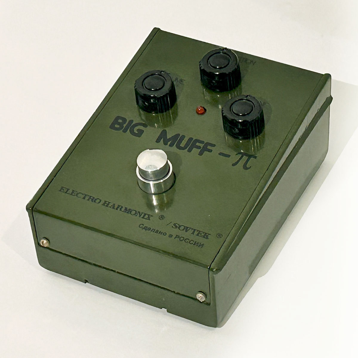 Electro-Harmonix SOVTEK BIG MUFF Pi Bubble Font（ビンテージ