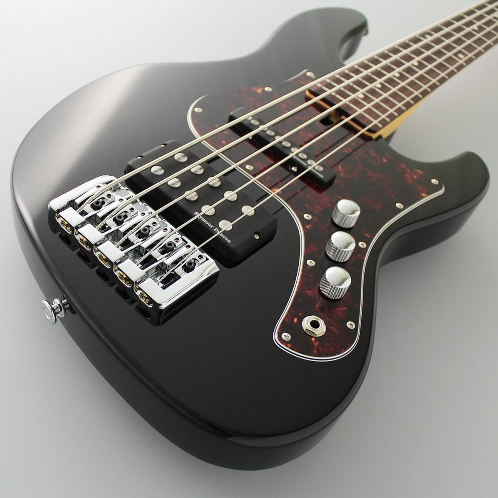 FUJIGEN(FGN) J-Standard ~Mighty Jazz~ JMJ52-AL-R/BK (Black)《5弦