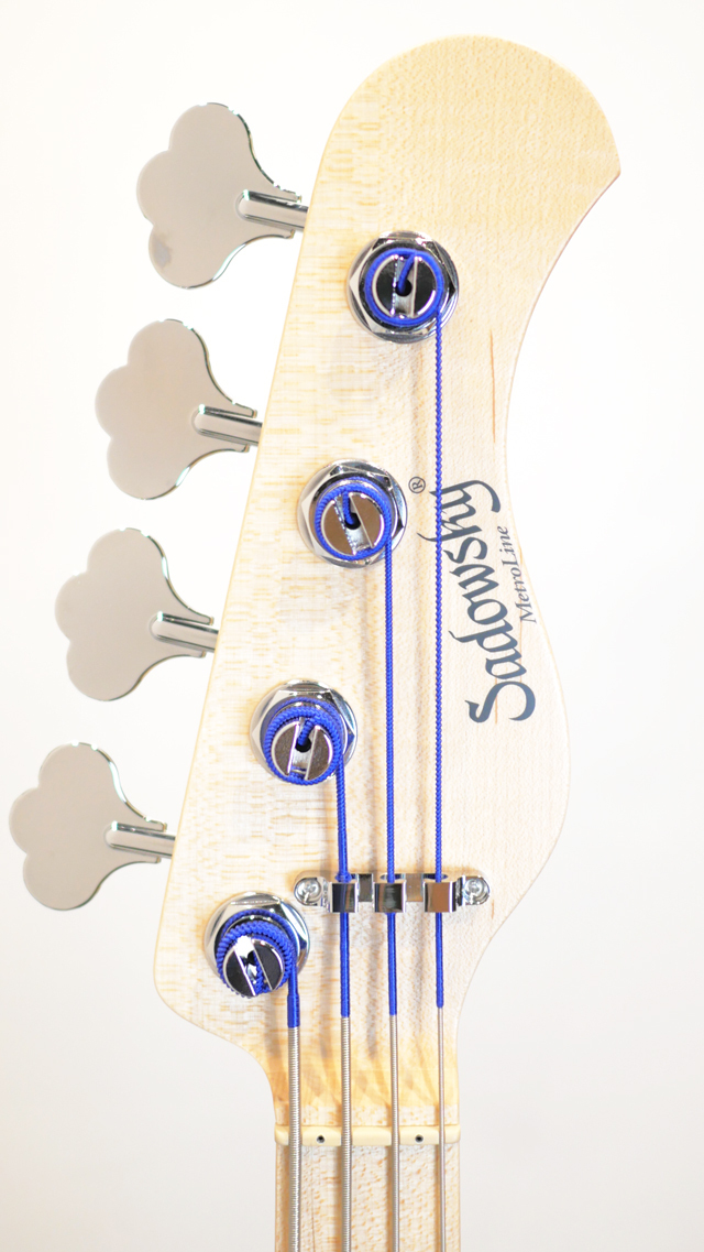 Sadowsky Metroline ML24 VJ4 ASH / Solid Dark Lake Placid Blue High