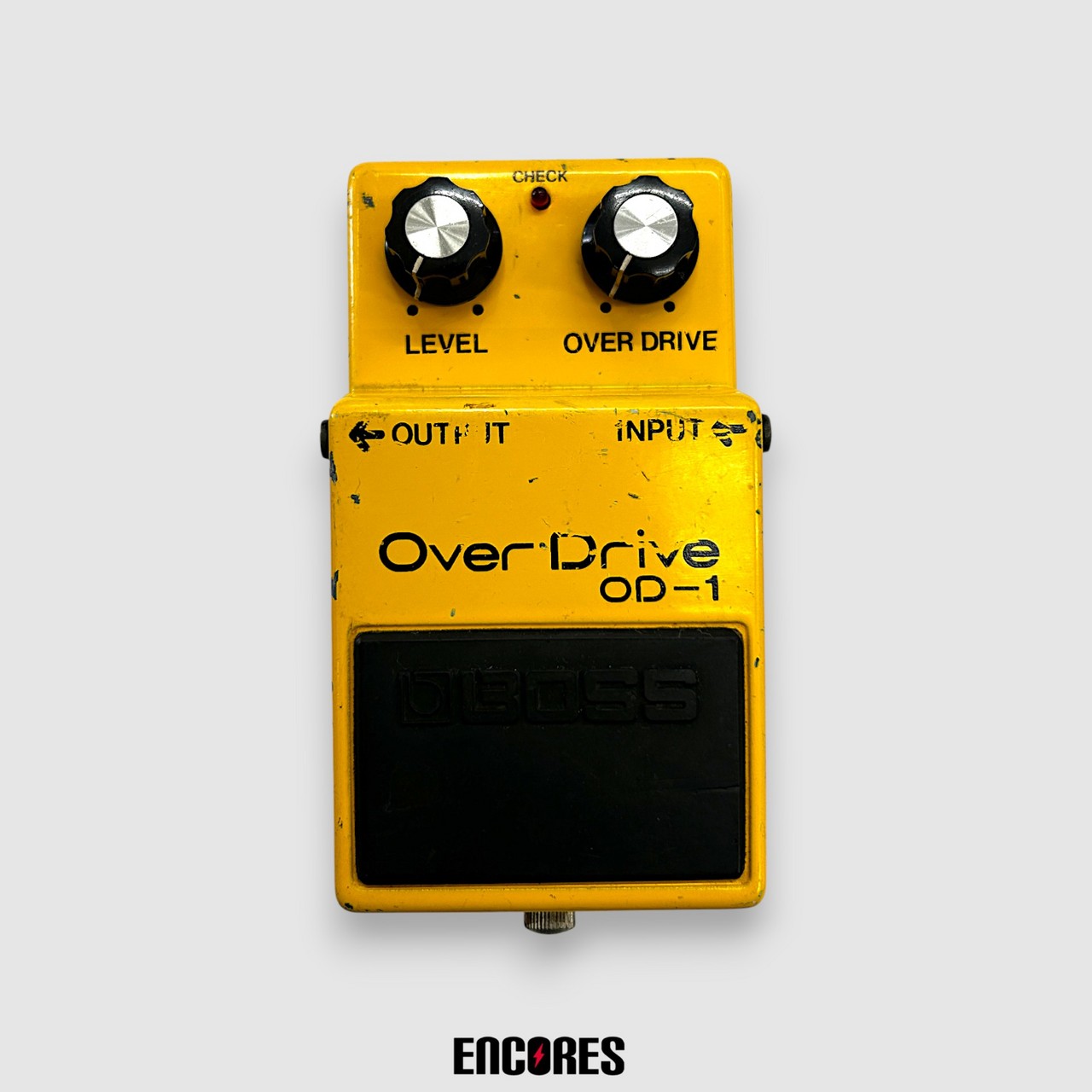 BOSS OD-1 OverDrive 初期 NEC μPC4741C 銀ネジ オーバードライブ