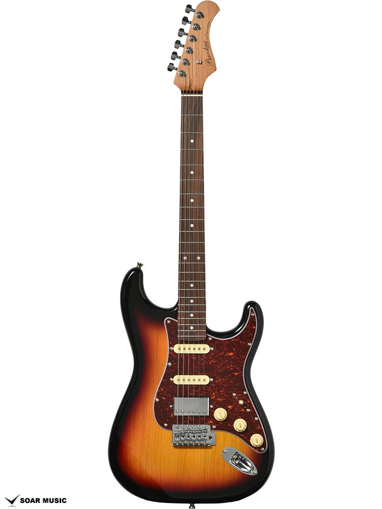 Bacchus BST-2-RSM/R-TTPG 3TS 3トーンサンバースト (べっ甲柄