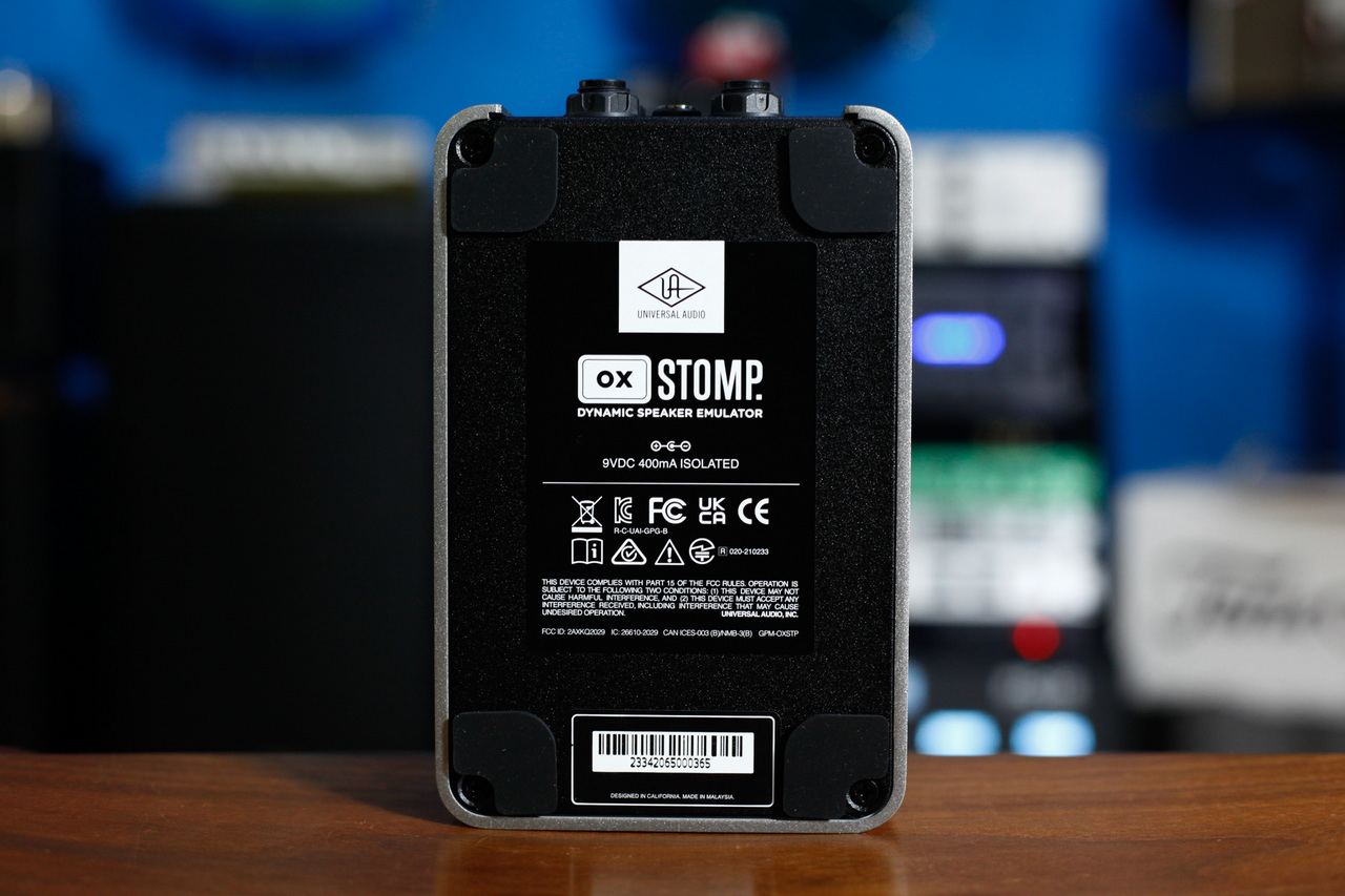 Universal Audio UAFX OX Stomp Dynamic Speaker Emulator【動画あり