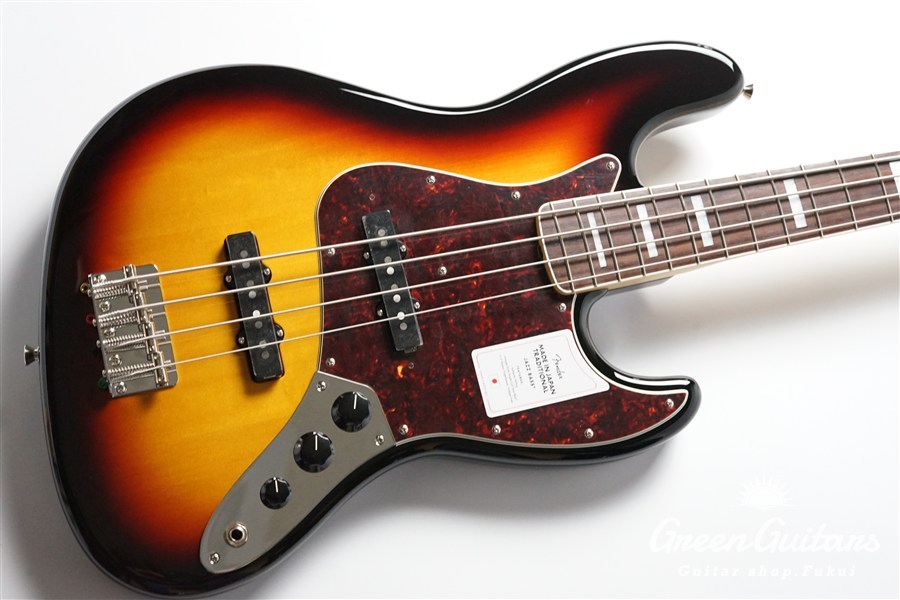 Fender Made in Japan Traditional Late '60s Jazz Bass - 3-Color