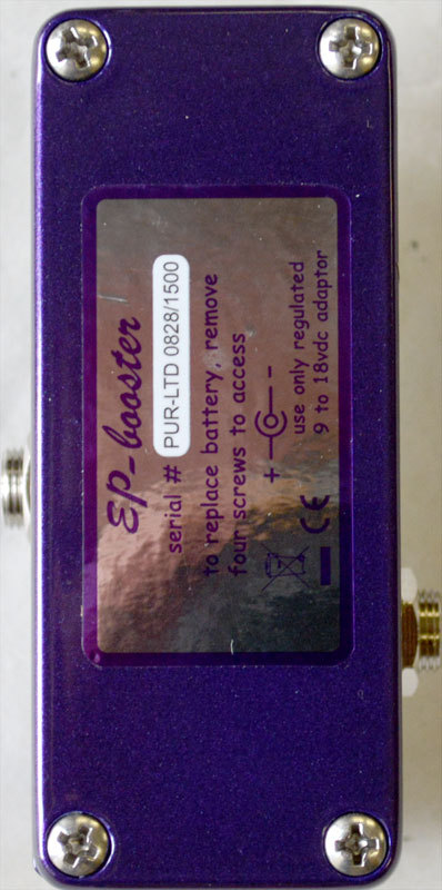 Xotic EP-Booster Metallic Purple LTD（新品）【楽器検索デジマート】