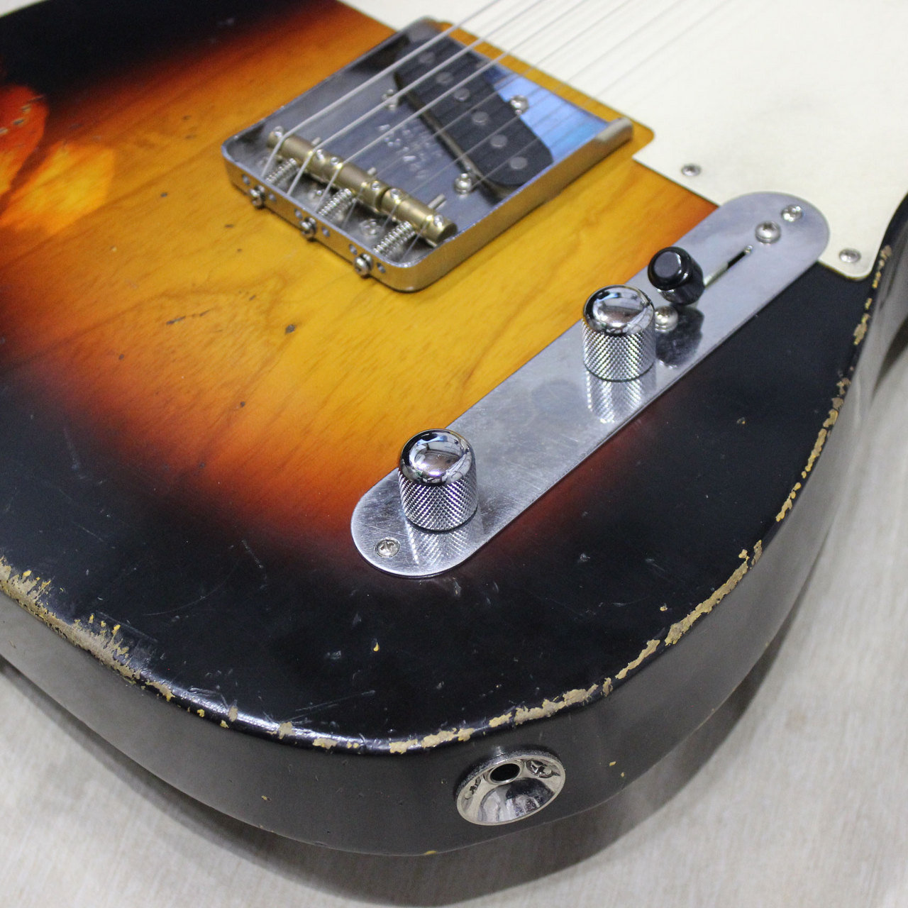 MJT Telecaster Sunburst Body Relic (Aegd) + アイモク(愛知木材