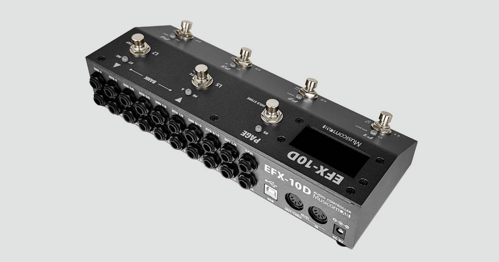 Musicom LAB EFX-10D《ループ・スイッチャー / MIDI コントローラー