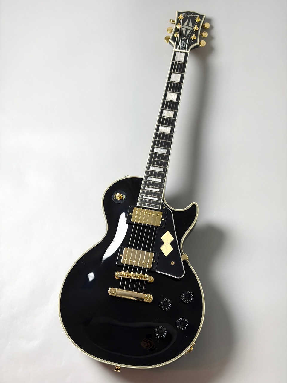 Epiphone 【軽量3.96kg】Les Paul Custom Ebony #25071521434