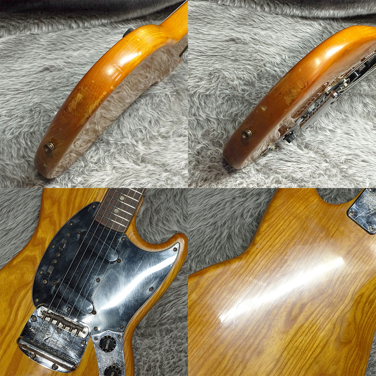 Fender Mustang Natural 【1978年製】（ビンテージ/送料無料）【楽器
