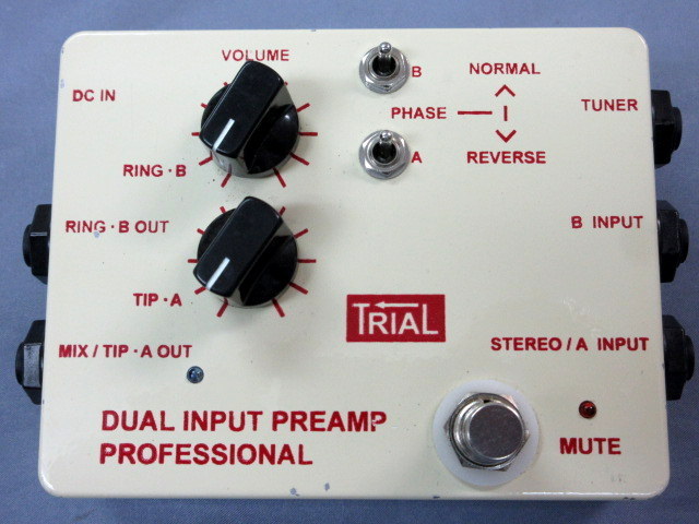 TRIAL DUAL INPUT PREAMP PROFESSIONAL （中古）【楽器検索デジマート】