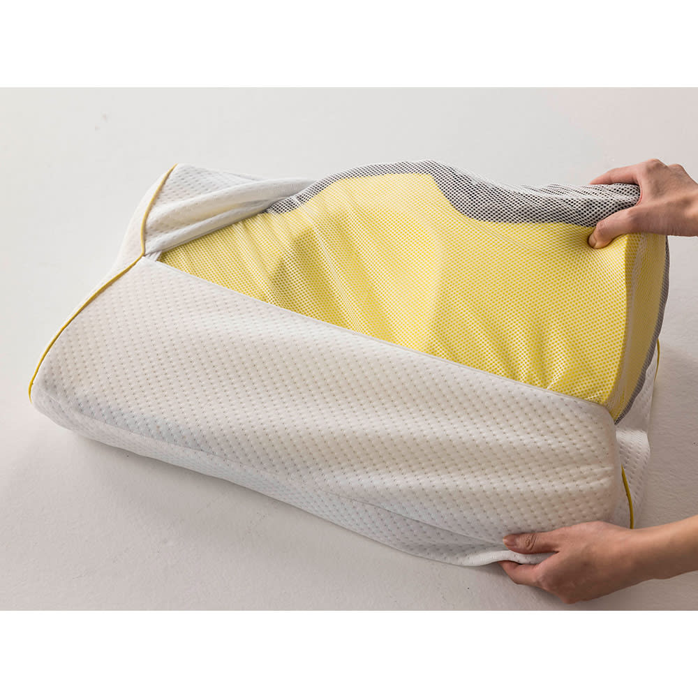 西川 睡眠Labo Dots ヘルシーピロー 通販 - ディノス