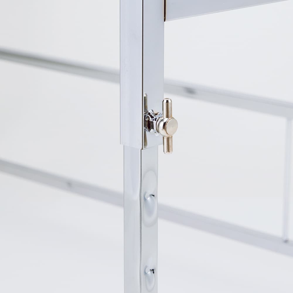 幅と高さが伸縮できるステンレス作業台 幅30～45cm 奥行45cm 通販