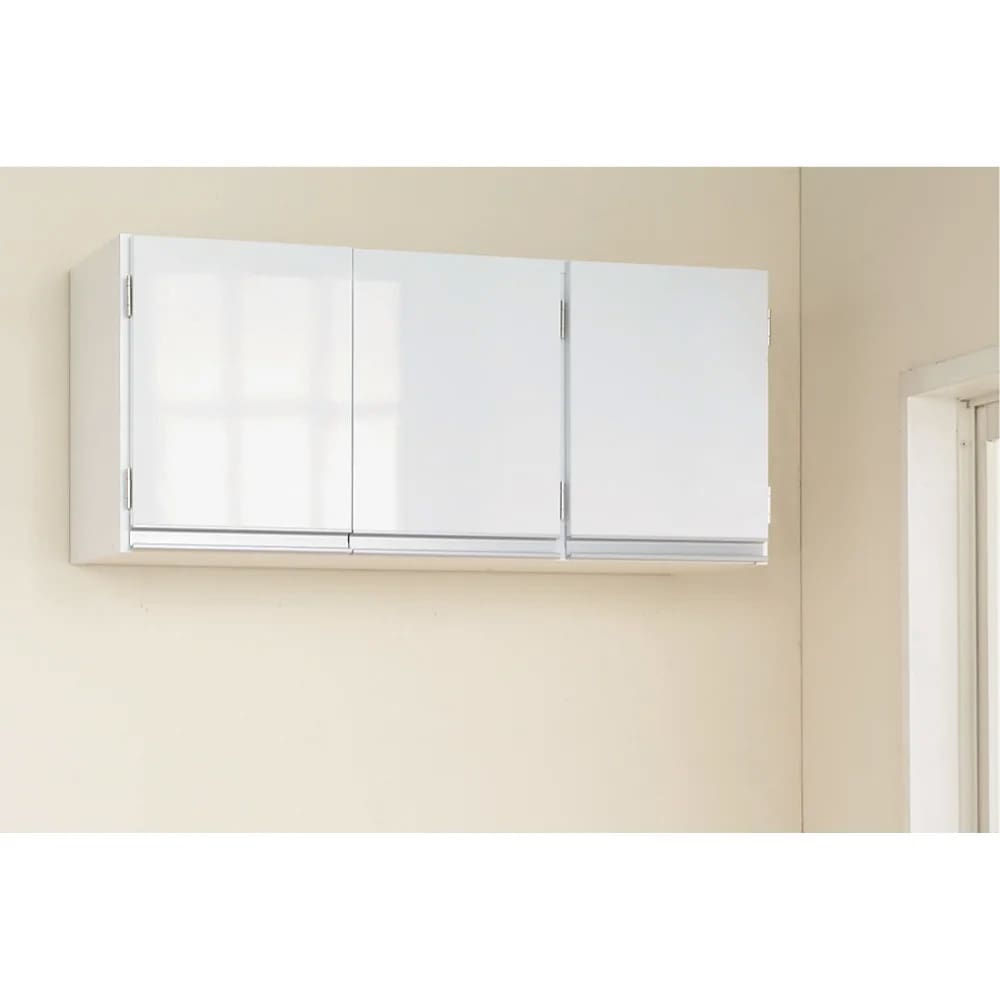 光沢仕上げ吊り戸棚 横型扉タイプ 幅90cm高さ40cm 通販 - ディノス