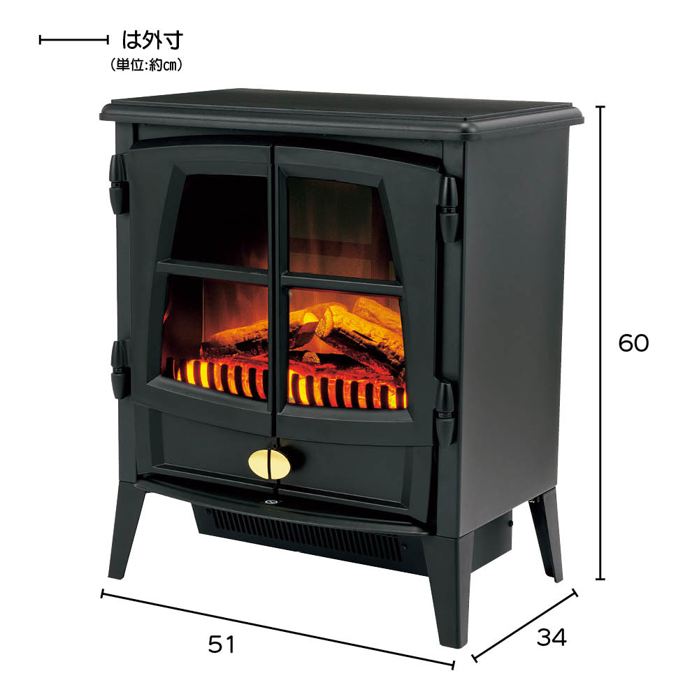 Dimplex/ディンプレックス 暖炉型ファンヒーター ジャズ 通販 - ディノス