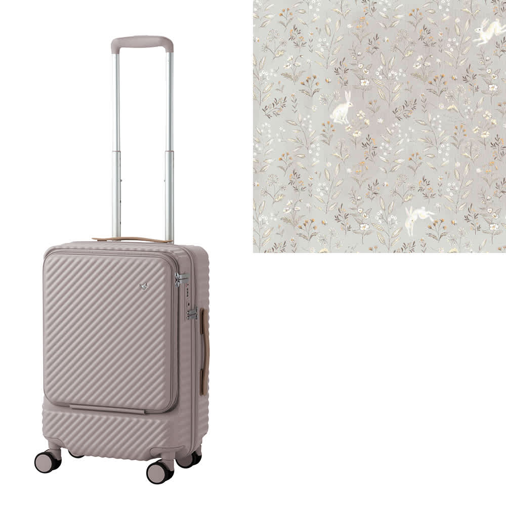 HaNT（ハント）ココント スーツケース フロントポケット 34L 機内