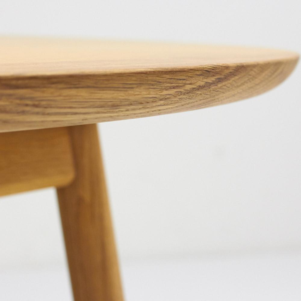 cobrina/コブリナ オーク天然木 ダイニングテーブル 幅111cm 奥行100cm