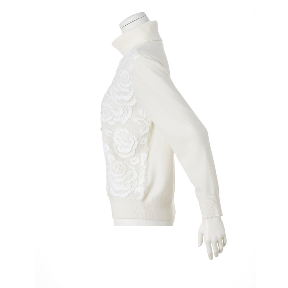 3Dレース ニットドッキング プルオーバー 通販 - ディノス