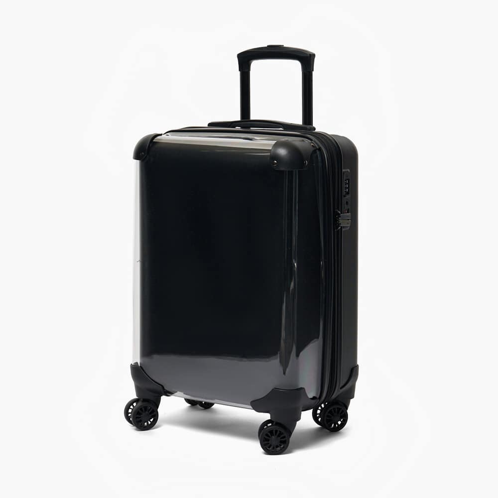 推し活透明キャリーケース スーツケース 容量34L （機内持ち込みサイズ