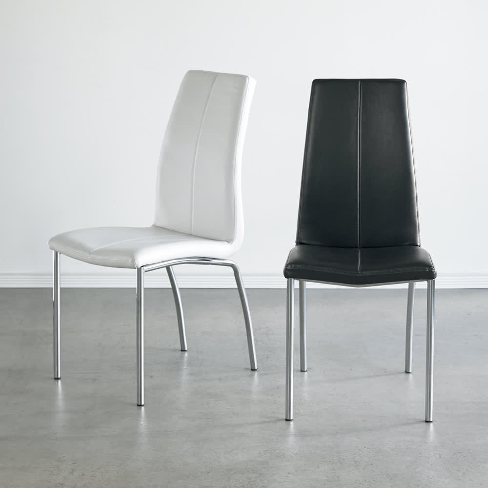 スマート伸長ダイニング ハイバックチェア 同色2脚組 通販 - ディノス