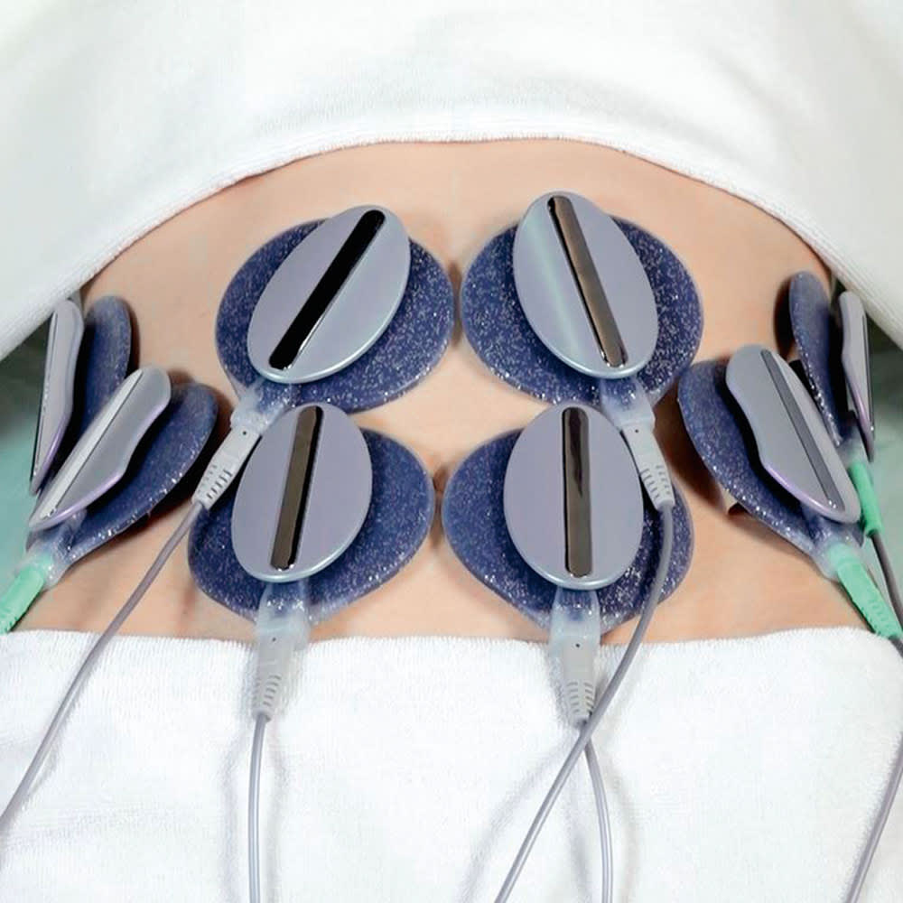 TBC スレンダーパッド2DX専用 交換用ジェルパッド（楕円形4枚・丸形4枚