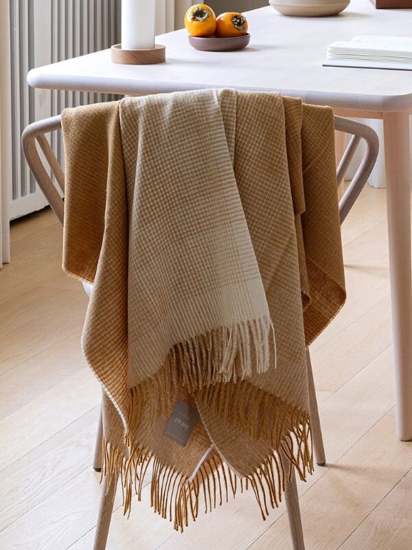 ELLE SHOP】冬の心地よさをまとう、心がゆるむとっておきブランケット