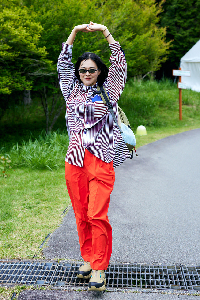 nagonstans/ナゴンスタンス｜一枚でサマになる「ストライプミックス