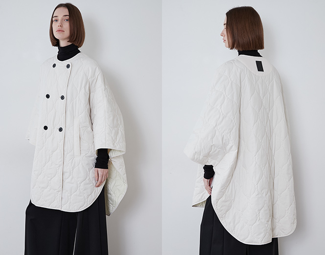 【期間限定お値下げ✨】LE PHIL リモンタ キルティング フレアスカート キルティングタックフレアスカート