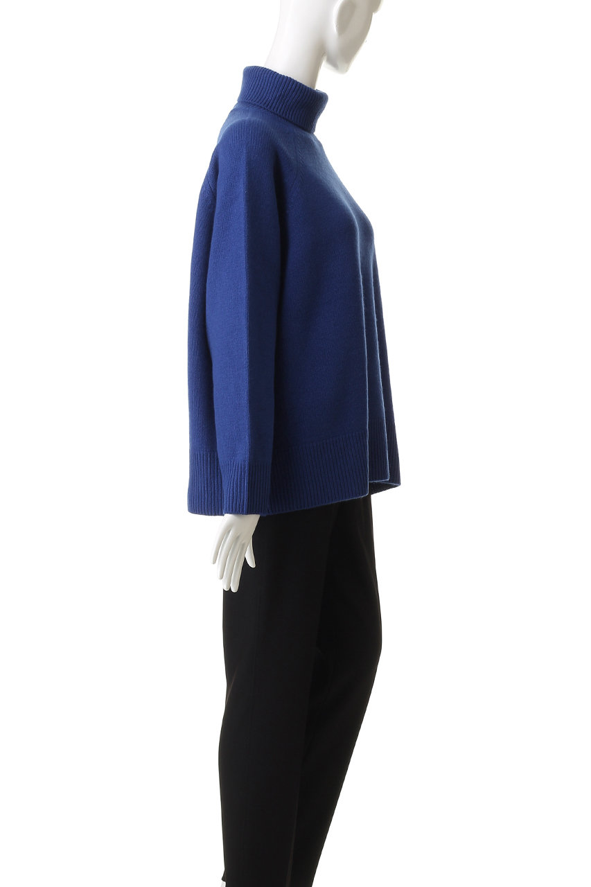 ebure(エブール)｜ウールカシミアミドルゲージ タートルネックニット