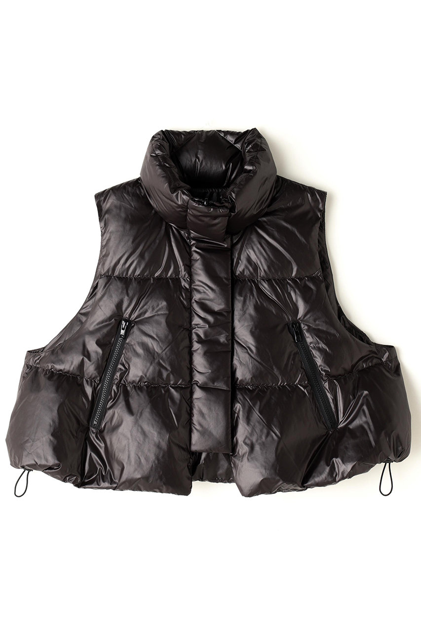 LE PHIL(ル フィル)｜リバーシブルボリュームダウンベスト/ブラック の