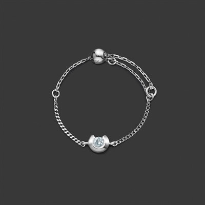 プラチナ チェーンリング | 112533345003 | 【公式】4℃ HOMME+