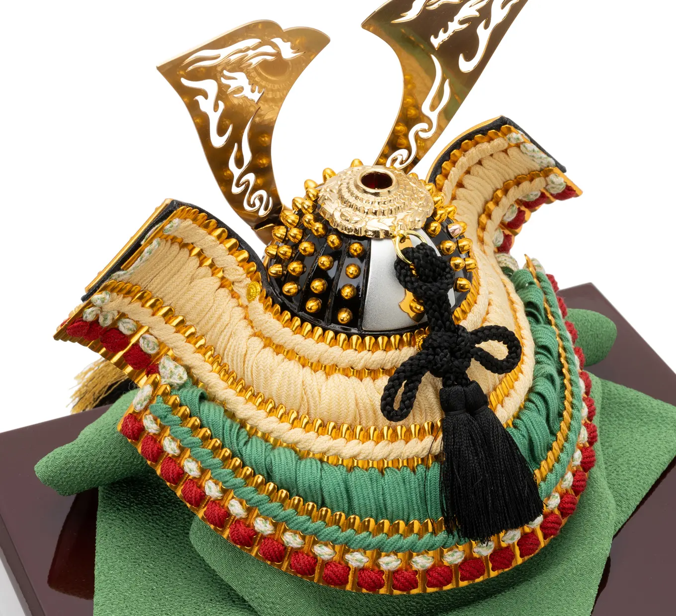 五月人形「透彫火焔鍬形に龍の兜（収納タイプ）」｜五月人形の通販