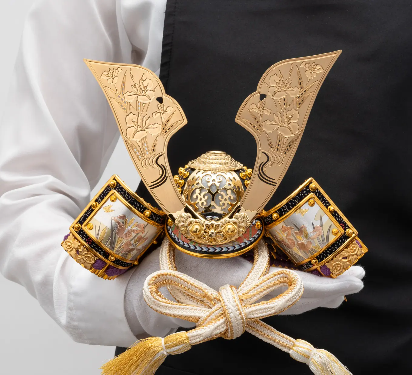 五月人形「碧天に菖蒲の兜」｜五月人形の通販 ふらここ